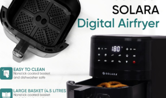 SOLARA See-Through Digital Air Fryer Review 2026 – Honest Review, Features, Pros & Cons