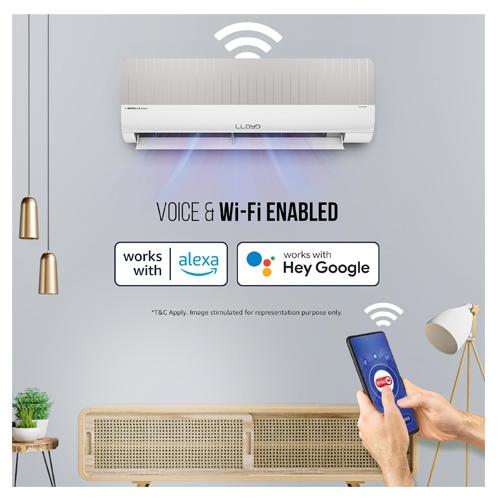 Lloyd smart AC WiFi mobile app control features India