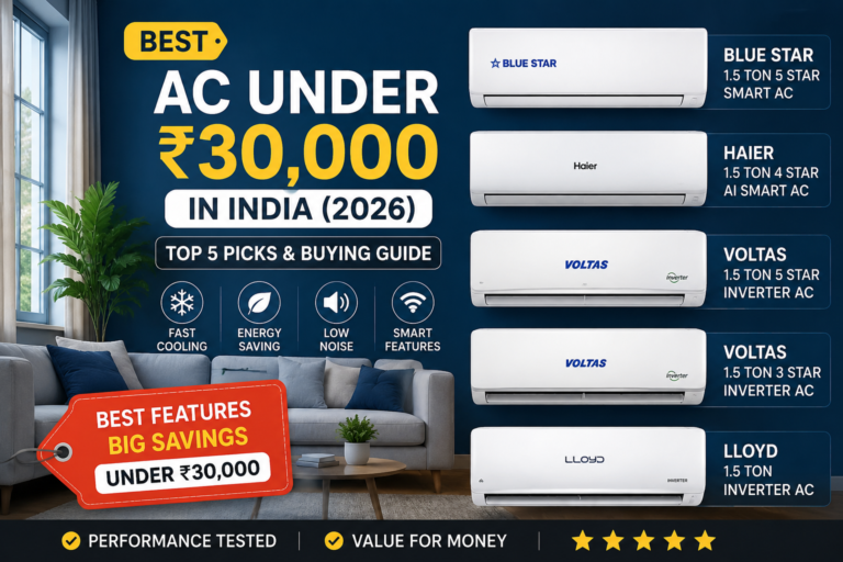 Best AC Under 30000 in India
